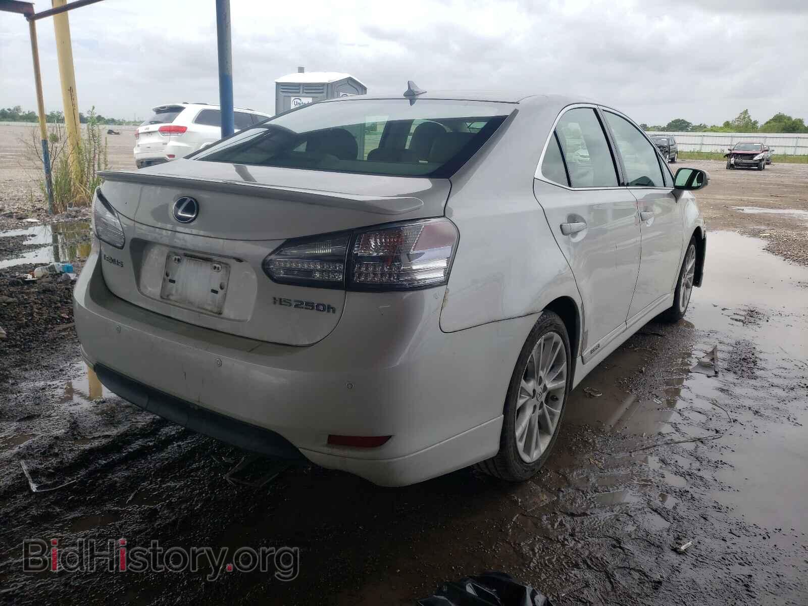 2010 LEXUS HS - VIN: JTHBB1BA6A2025777 - Фото 4