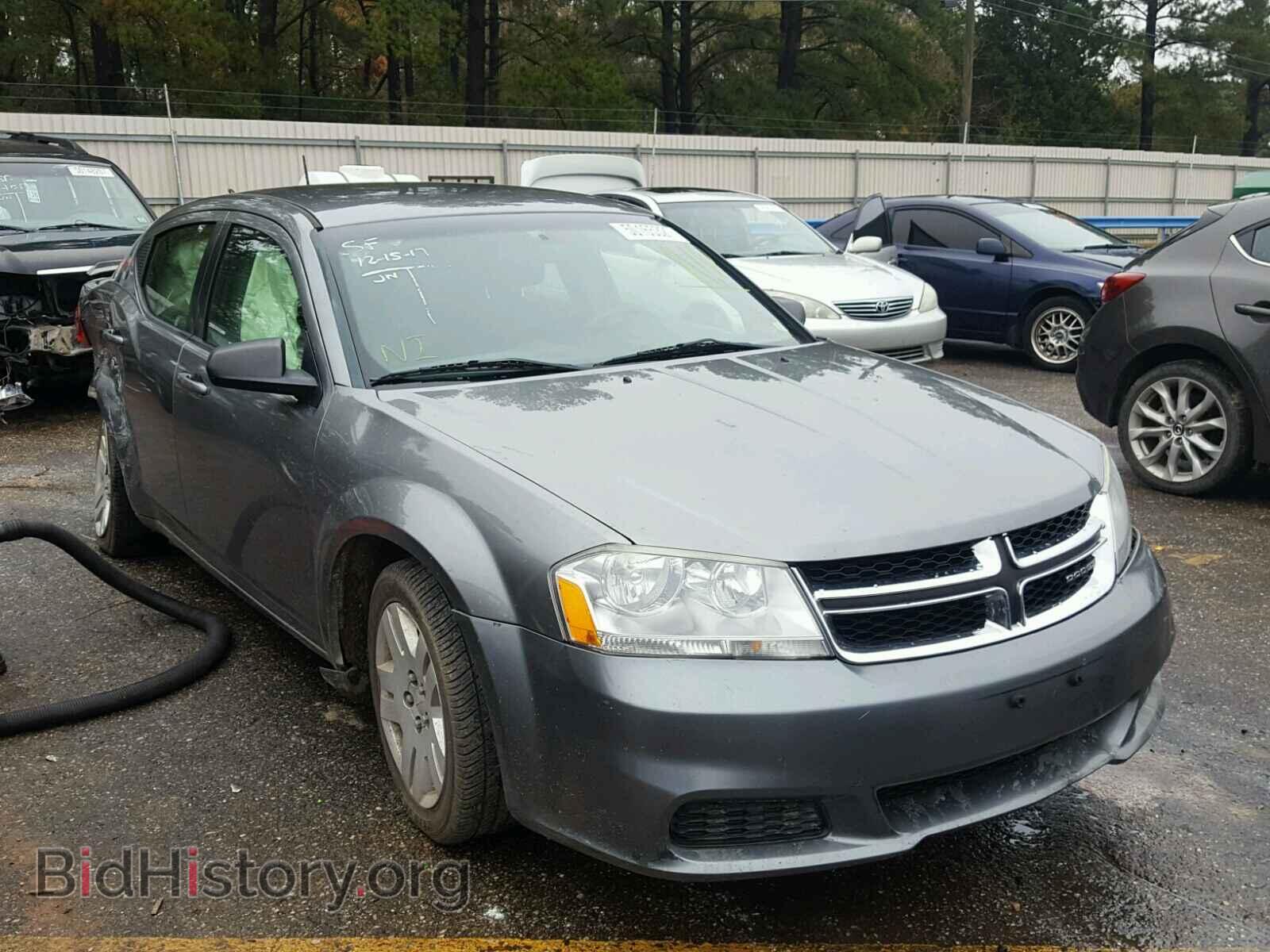 Photo 1C3CDZAB8CN110893 - DODGE AVENGER 2012