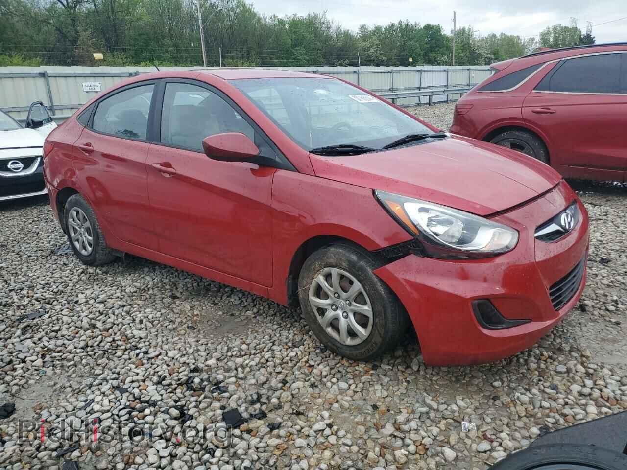 2014 HYUNDAI ACCENT - VIN: KMHCT4AE8EU739408 - Фото 4