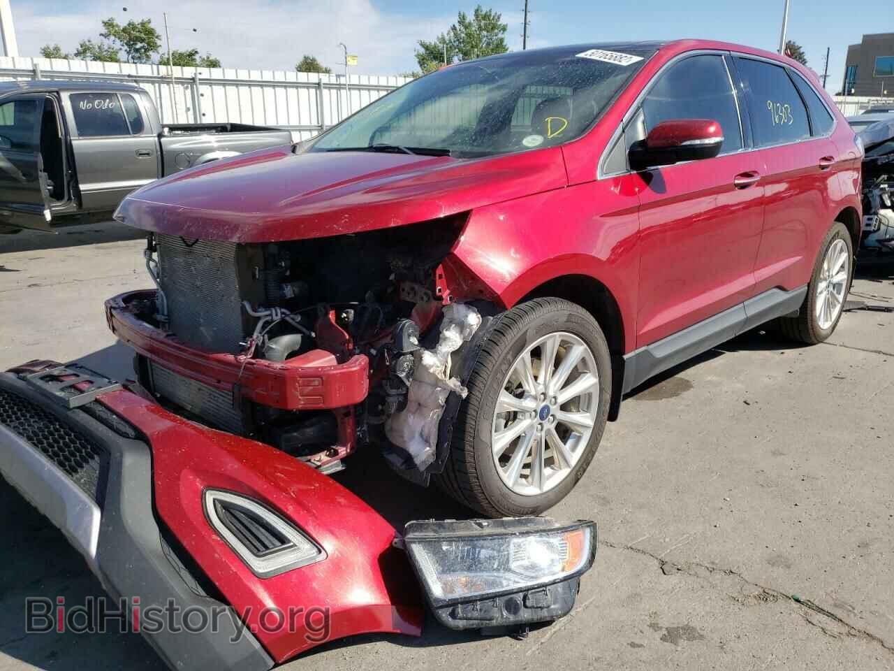 2017 FORD EDGE - VIN: 2FMPK4K99HBC09626 - Фото 2