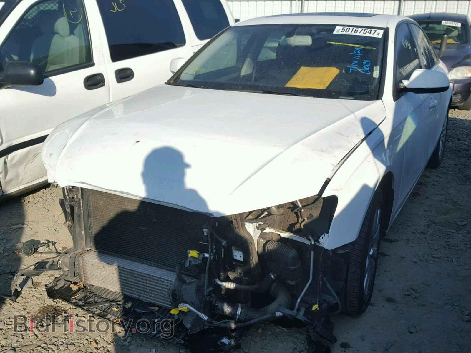 2013 AUDI A4 - VIN: WAUAFAFL0DN037632 - Фото 2
