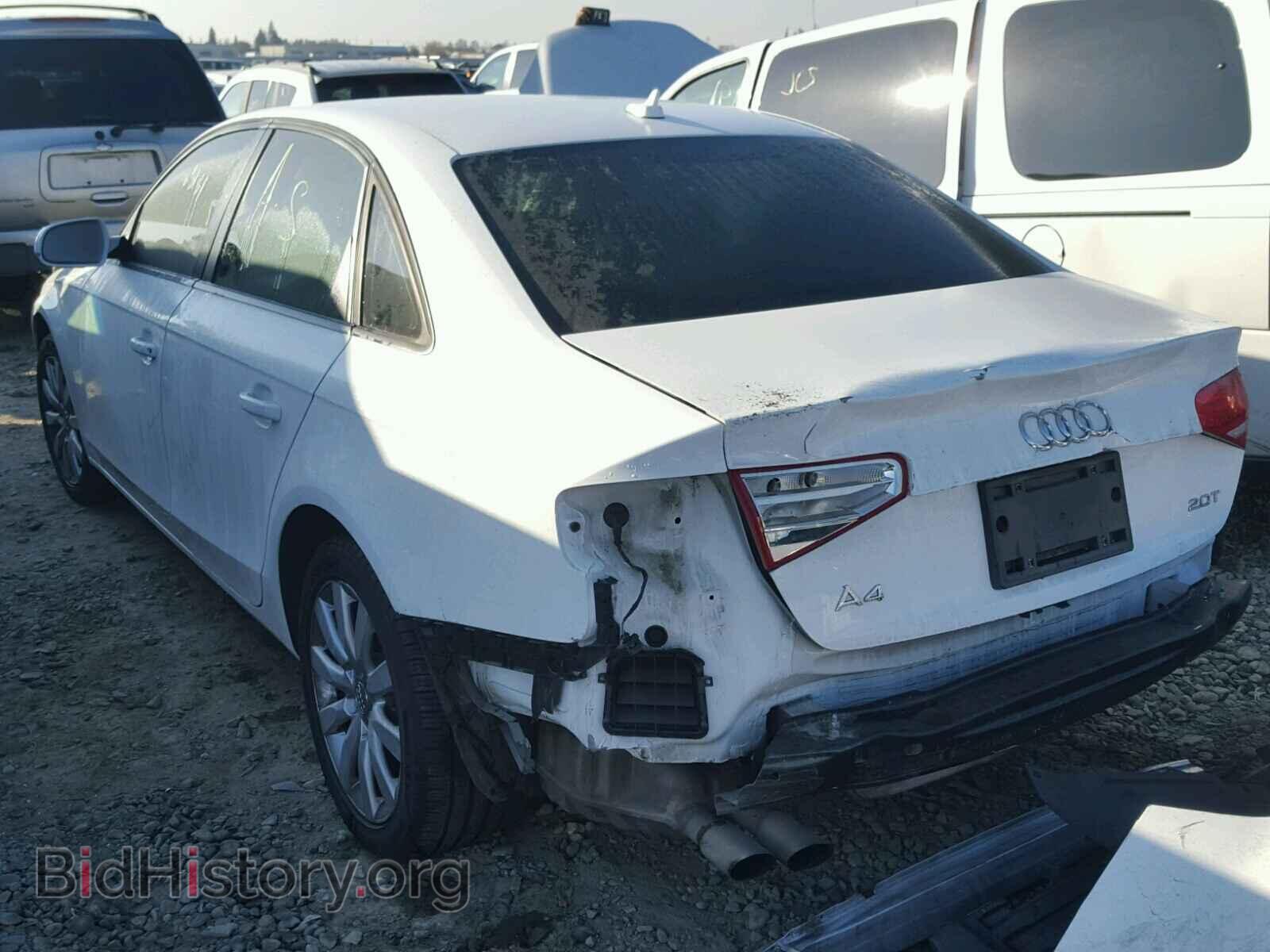 2013 AUDI A4 - VIN: WAUAFAFL0DN037632 - Фото 3