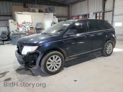 2008 Ford EDGE Limited, blue — VIN 2FMDK49C38BA67892, Copart