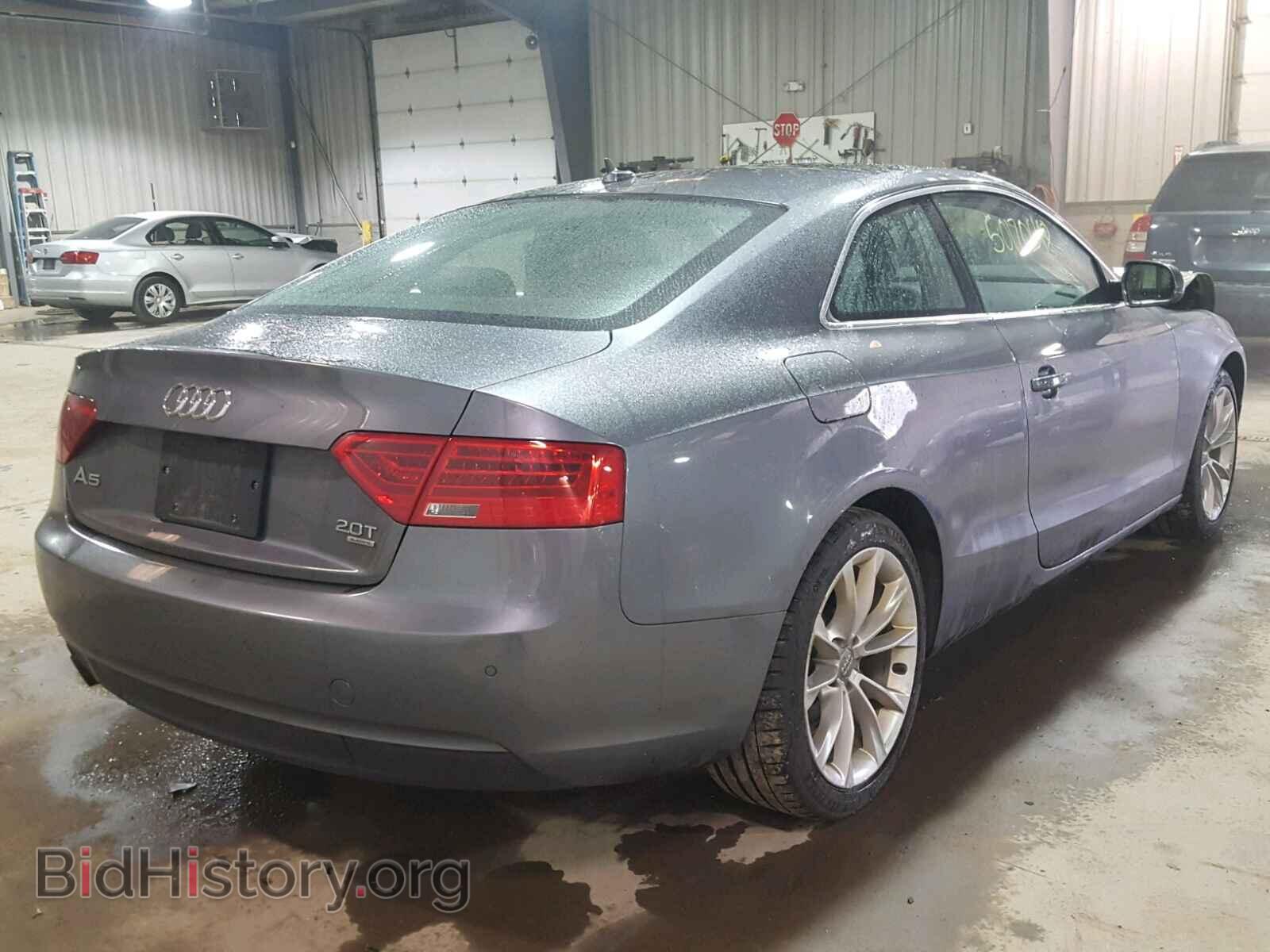 2014 AUDI A5 PREMIUM - VIN: WAULFAFR7EA068737 - Photo 4