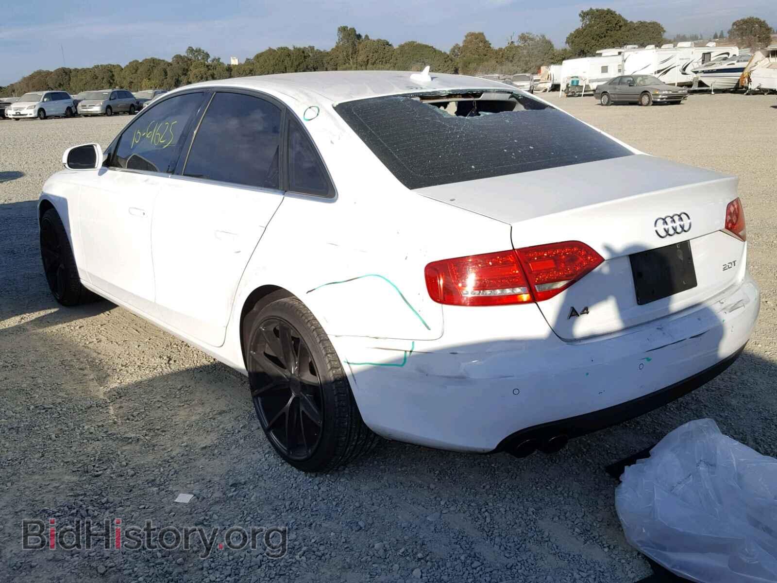 2010 AUDI A4 - VIN: WAUEFAFL2AN017668 - Фото 3