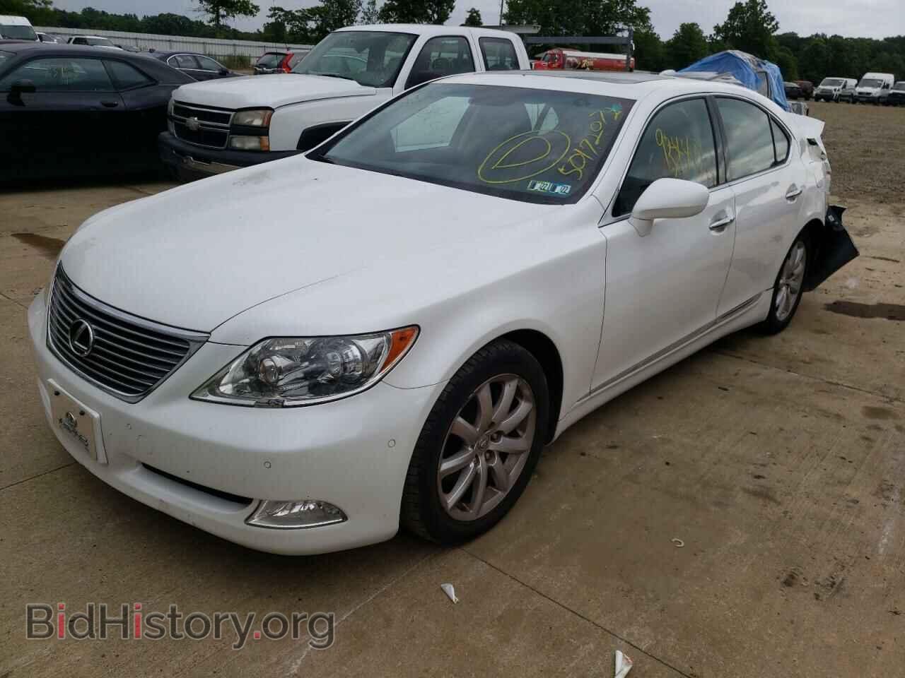 2008 LEXUS LS460 - VIN: JTHBL46F185070283 - Фото 2