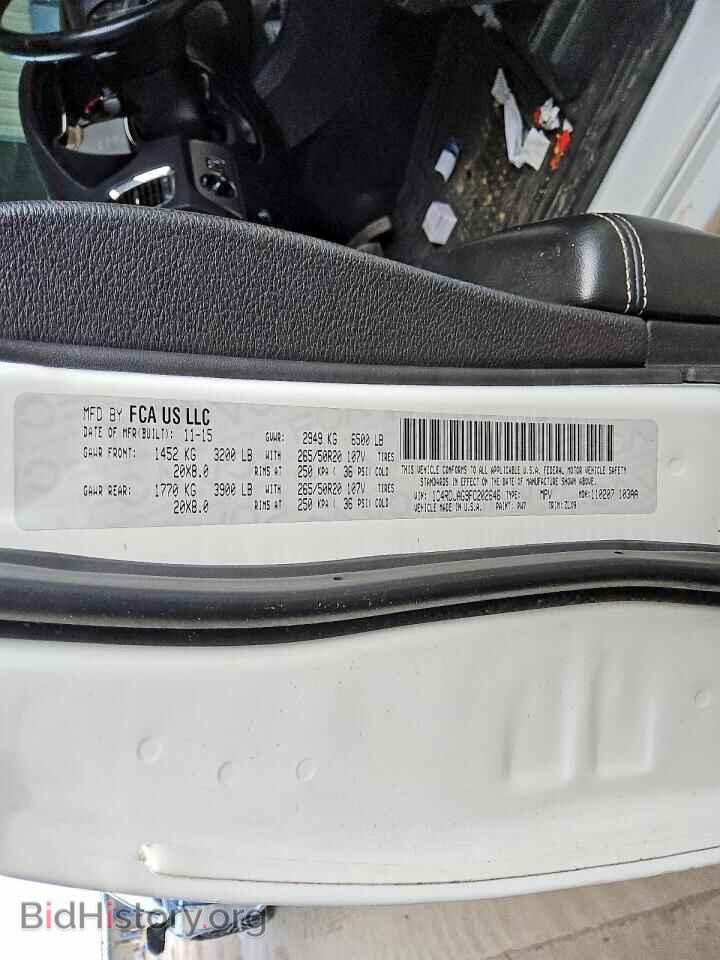 2015 DODGE DURANGO - VIN: 1C4RDJAG9FC202646 - Фото 14