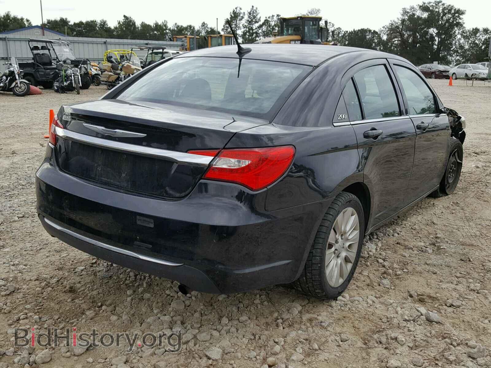 2012 CHRYSLER 200 - VIN: 1C3CCBAB4CN330767 - Фото 4
