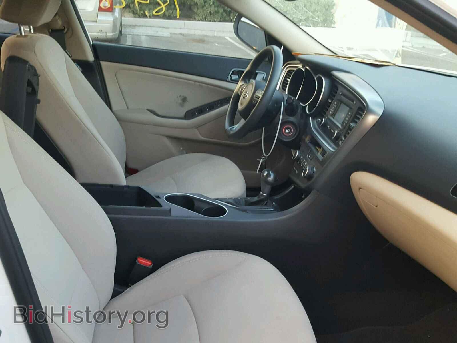 2014 KIA OPTIMA - VIN: KNAGM4A78E5455482 - Photo 5