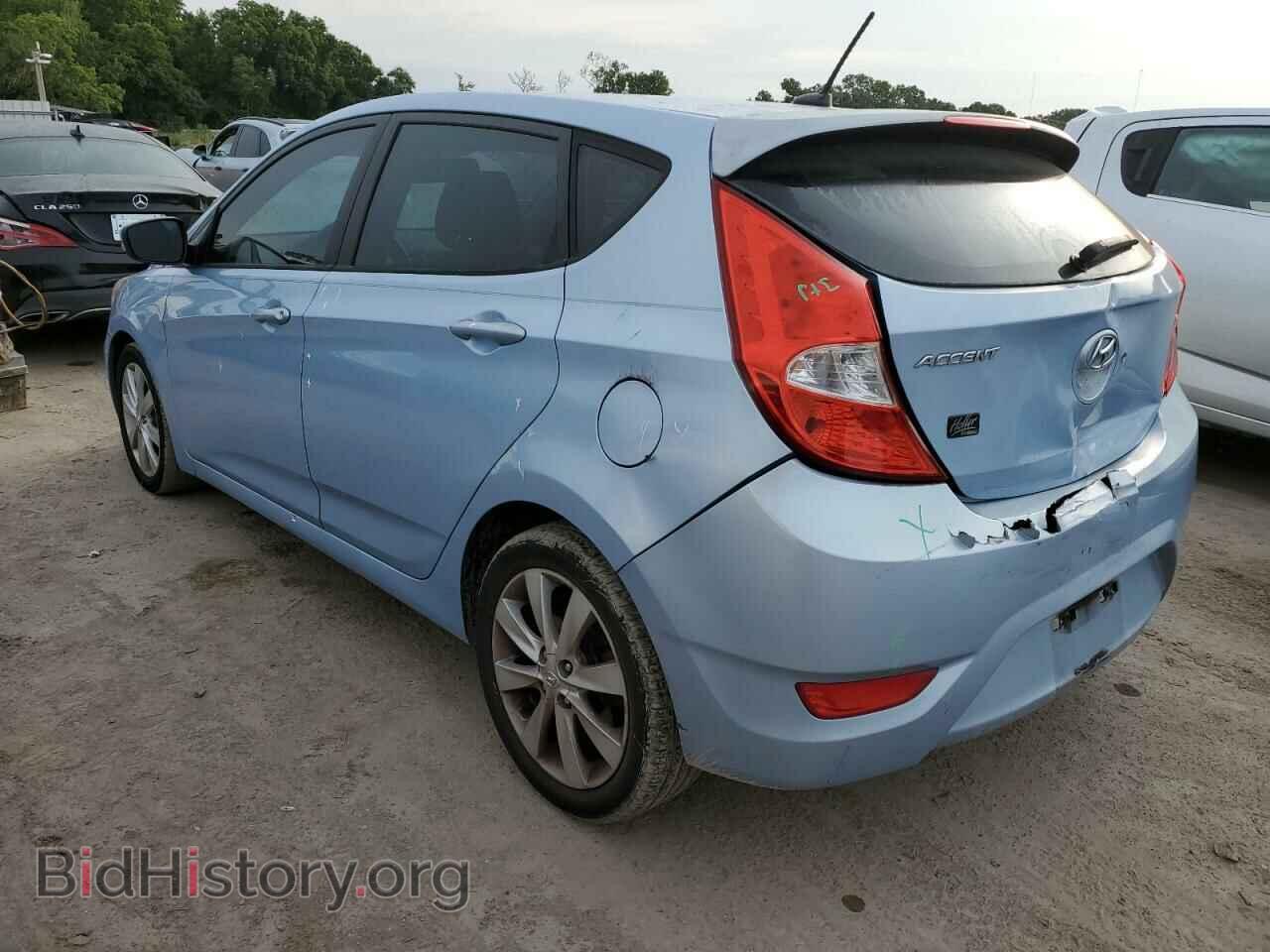 2013 HYUNDAI ACCENT - VIN: KMHCU5AE1DU089466 - Фото 2