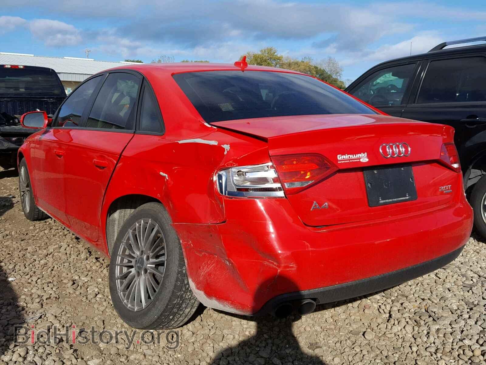 2011 AUDI A4 - VIN: WAUBFAFL6BN034302 - Фото 3