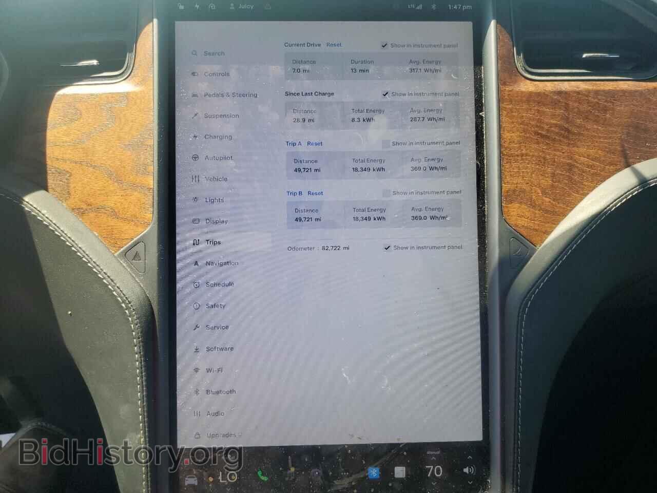 2019 TESLA MODEL X - VIN: 5YJXCAE47KF189516 - Фото 9