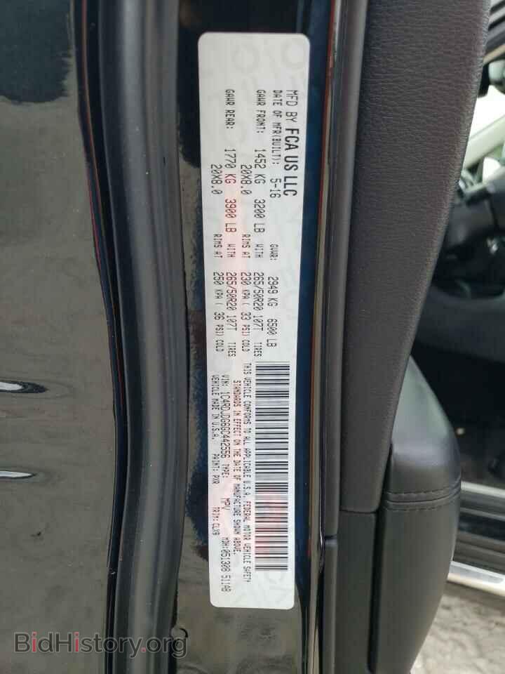 2016 DODGE DURANGO - VIN: 1C4RDJDG6GC442556 - Фото 10