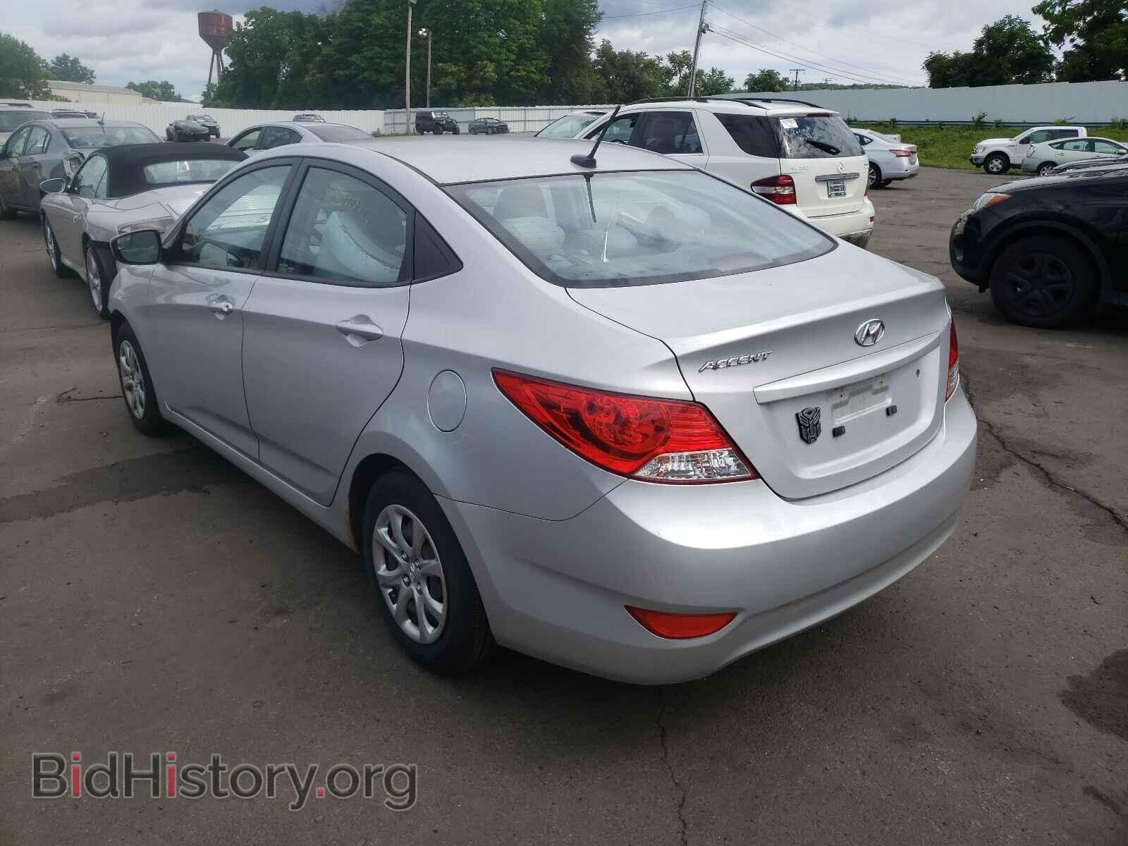 2014 HYUNDAI ACCENT - VIN: KMHCT4AE1EU702930 - Фото 3