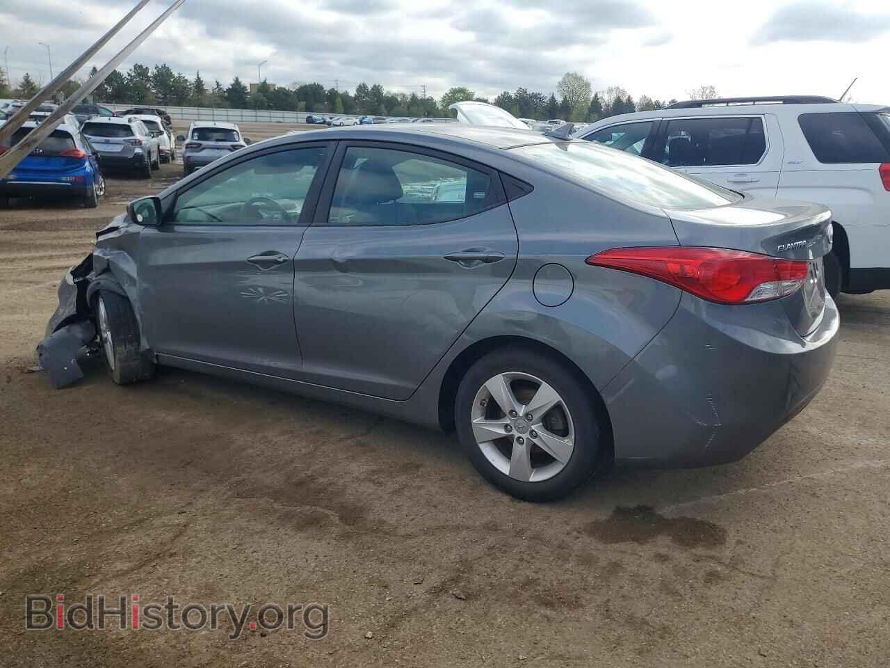 2013 HYUNDAI ELANTRA - VIN: 5NPDH4AEXDH286556 - Фото 2
