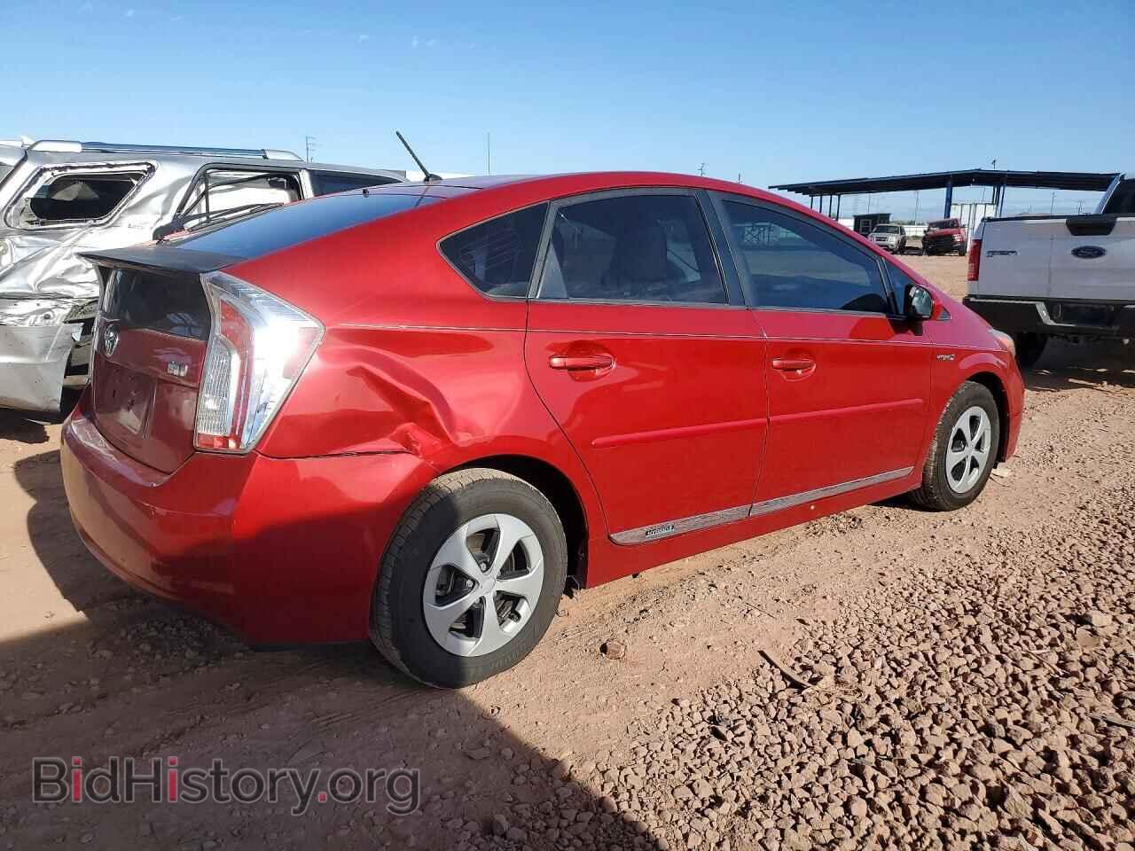 2012 TOYOTA PRIUS - VIN: JTDKN3DUXC5460671 - Фото 3