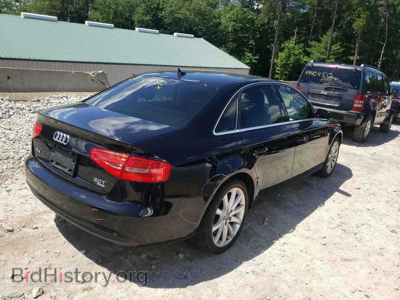 2013 AUDI A4 - VIN: WAUFFAFL0DN007004 - Фото 4