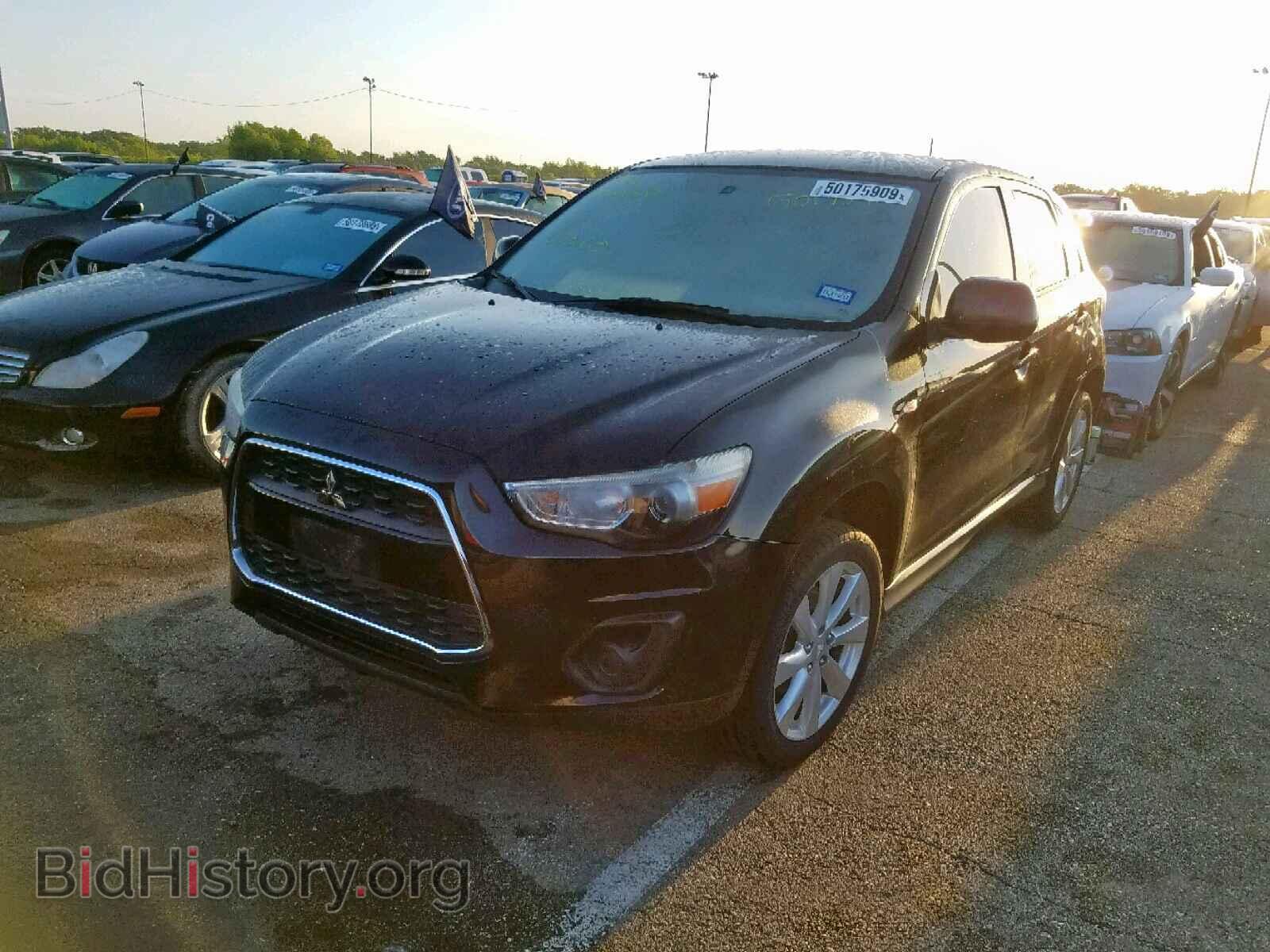 2013 MITSUBISHI OUTLANDER - VIN: 4A4AP3AU0DE019927 - Фото 2