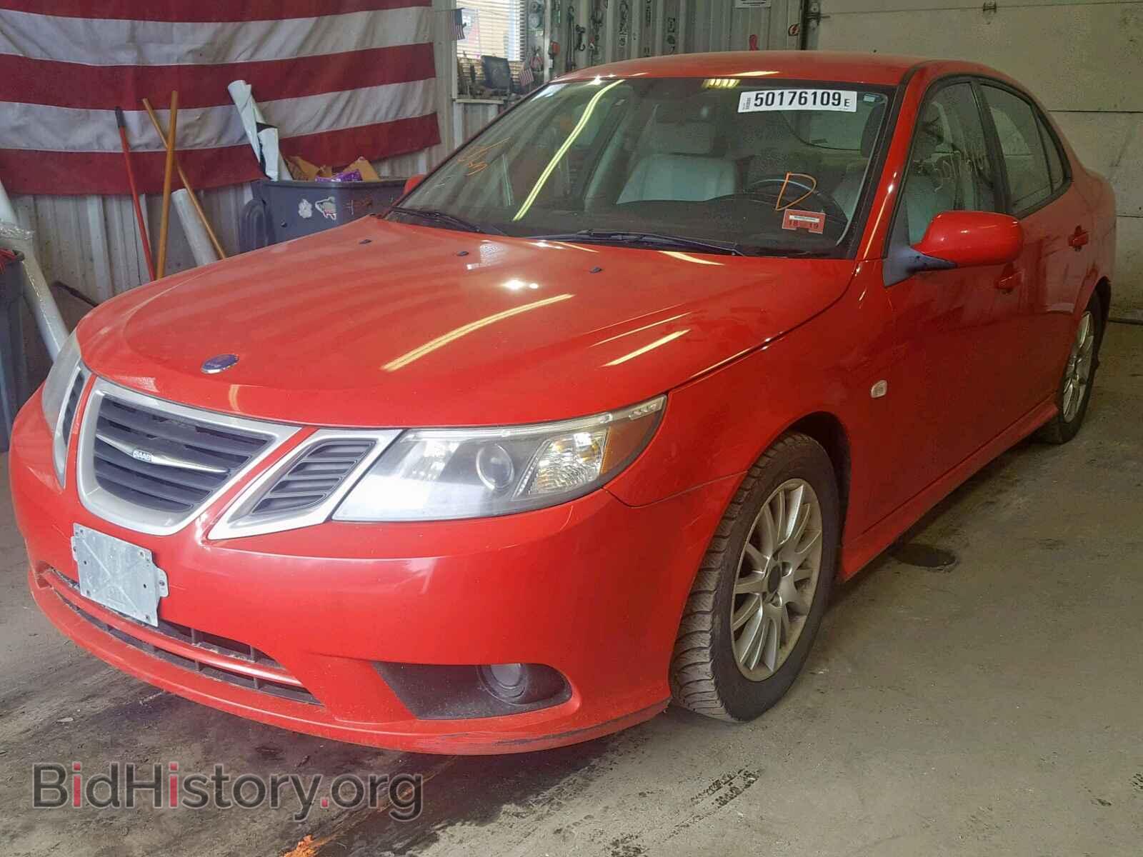 2008 SAAB 9 3 - VIN: YS3FB49YX81104854 - Фото 2