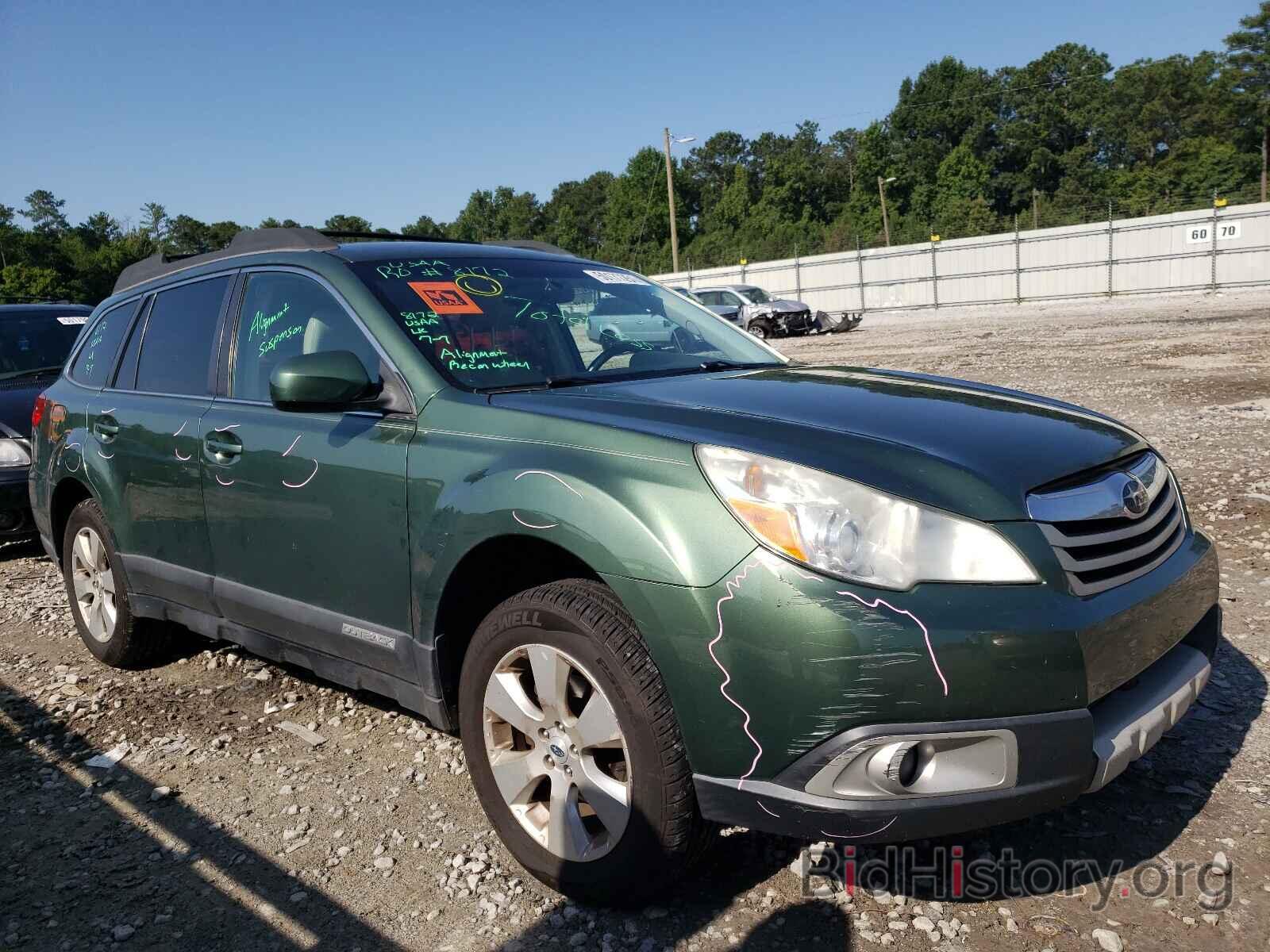 Photo 4S4BRCJCXC3252636 - SUBARU OUTBACK 2012