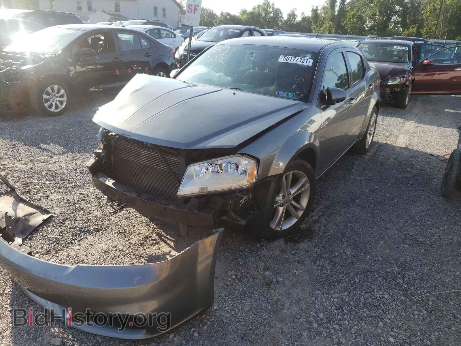 2012 DODGE AVENGER - VIN: 1C3CDZCB2CN290398 - Фото 2