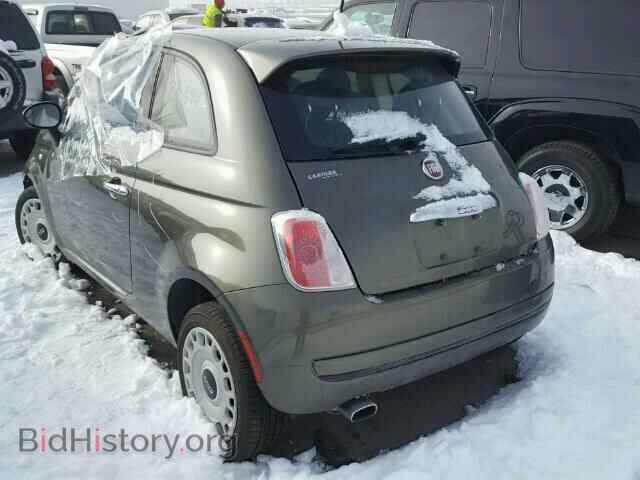 2015 FIAT 500 - VIN: 3C3CFFAR2FT615631 - Фото 3