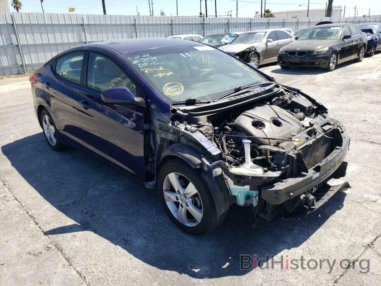 Photo 5NPDH4AE3DH290903 - HYUNDAI ELANTRA 2013