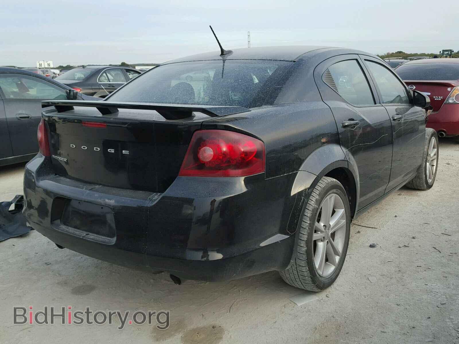 2013 DODGE AVENGER - VIN: 1C3CDZAG1DN587176 - Фото 4