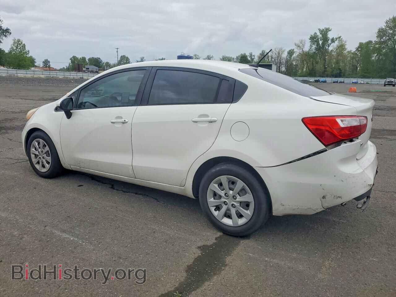 2013 KIA RIO - VIN: KNADM4A35D6280150 - Фото 2