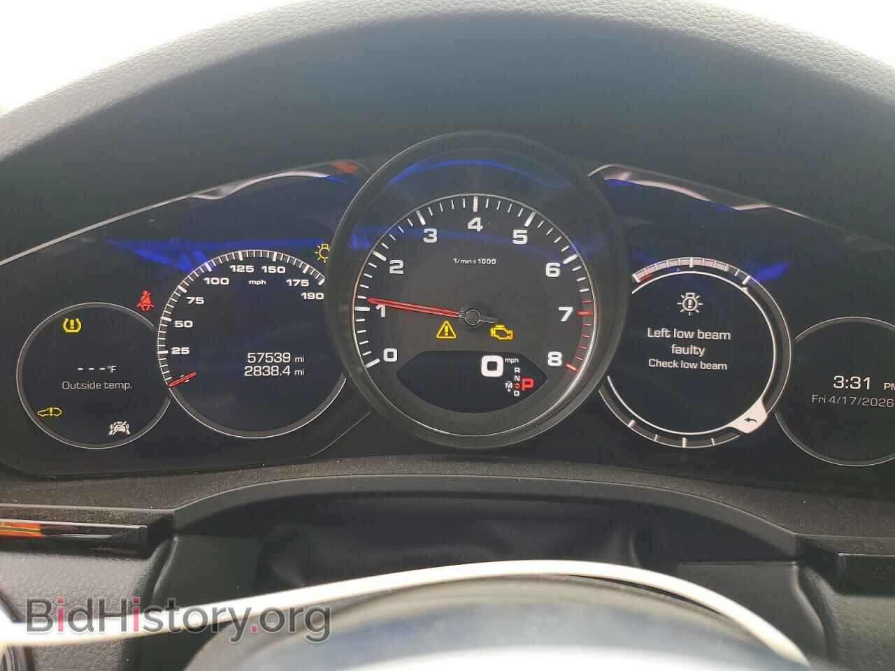 2019 PORSCHE CAYENNE - VIN: WP1AB2AY9KDA61243 - Фото 9