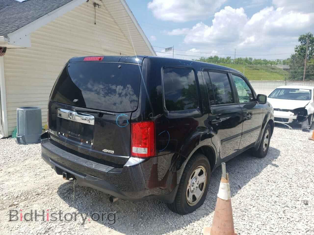 2012 HONDA PILOT - VIN: 5FNYF4H20CB025503 - Photo 4