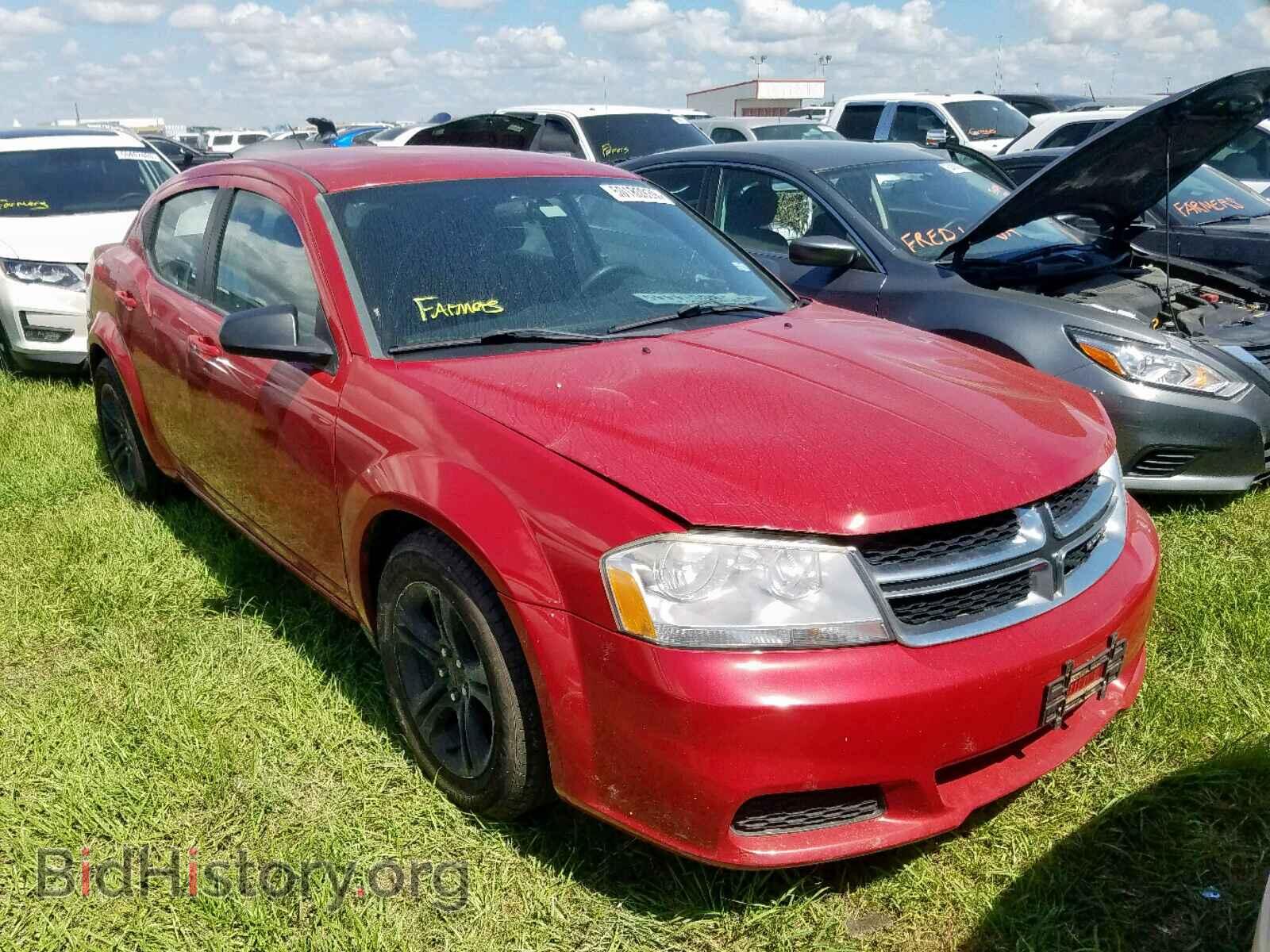 Photo 1C3CDZAB3DN554166 - DODGE AVENGER 2013