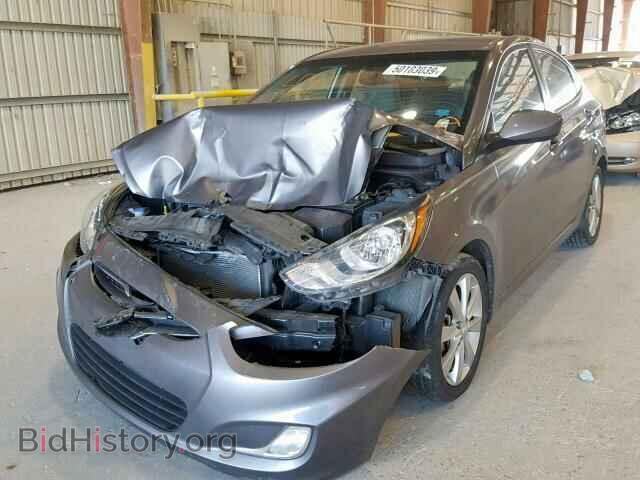 2013 HYUNDAI ACCENT - VIN: KMHCU4AE1DU495029 - Фото 2