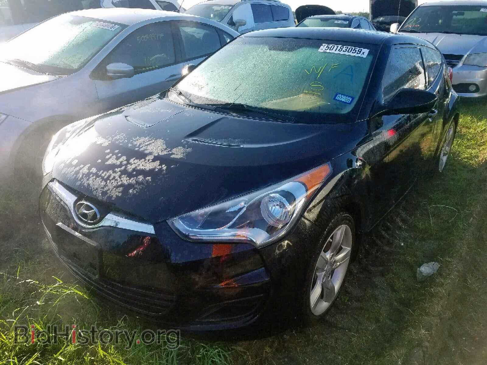 2014 HYUNDAI VELOSTER - VIN: KMHTC6AD8EU211323 - Фото 2