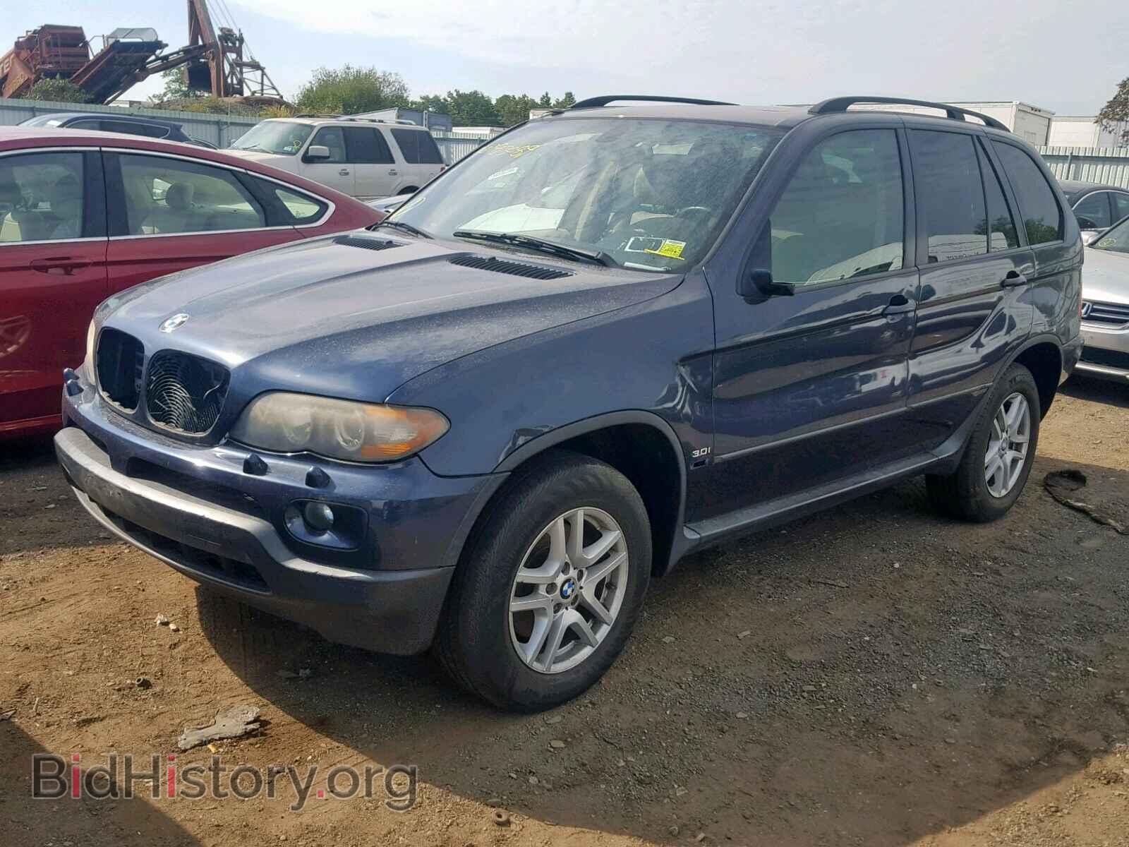 2005 BMW X5 - VIN: 5UXFA135X5LY09532 - Фото 2