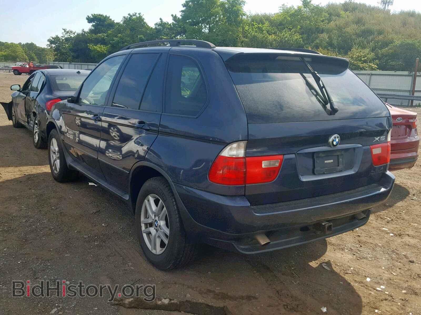 2005 BMW X5 - VIN: 5UXFA135X5LY09532 - Фото 3