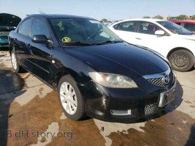 2007 Mazda 3 3 I, черный — VIN JM1BK12F971728382, Copart