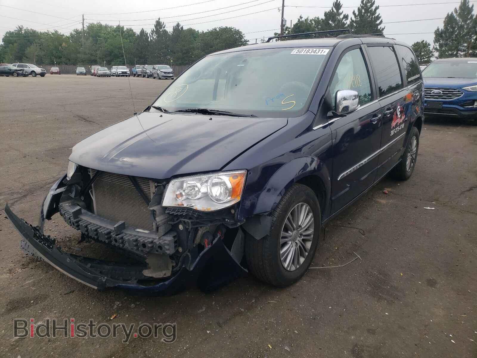 2013 CHRYSLER MINIVAN - VIN: 2C4RC1CG1DR820144 - Фото 2