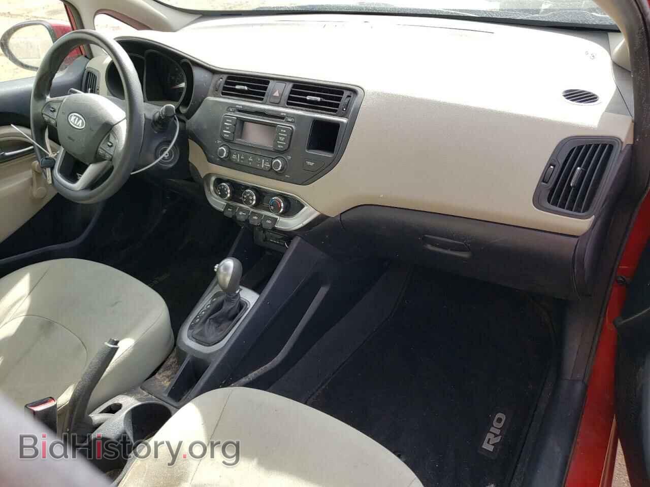 2012 KIA RIO - VIN: KNADM4A35C6083297 - Фото 8