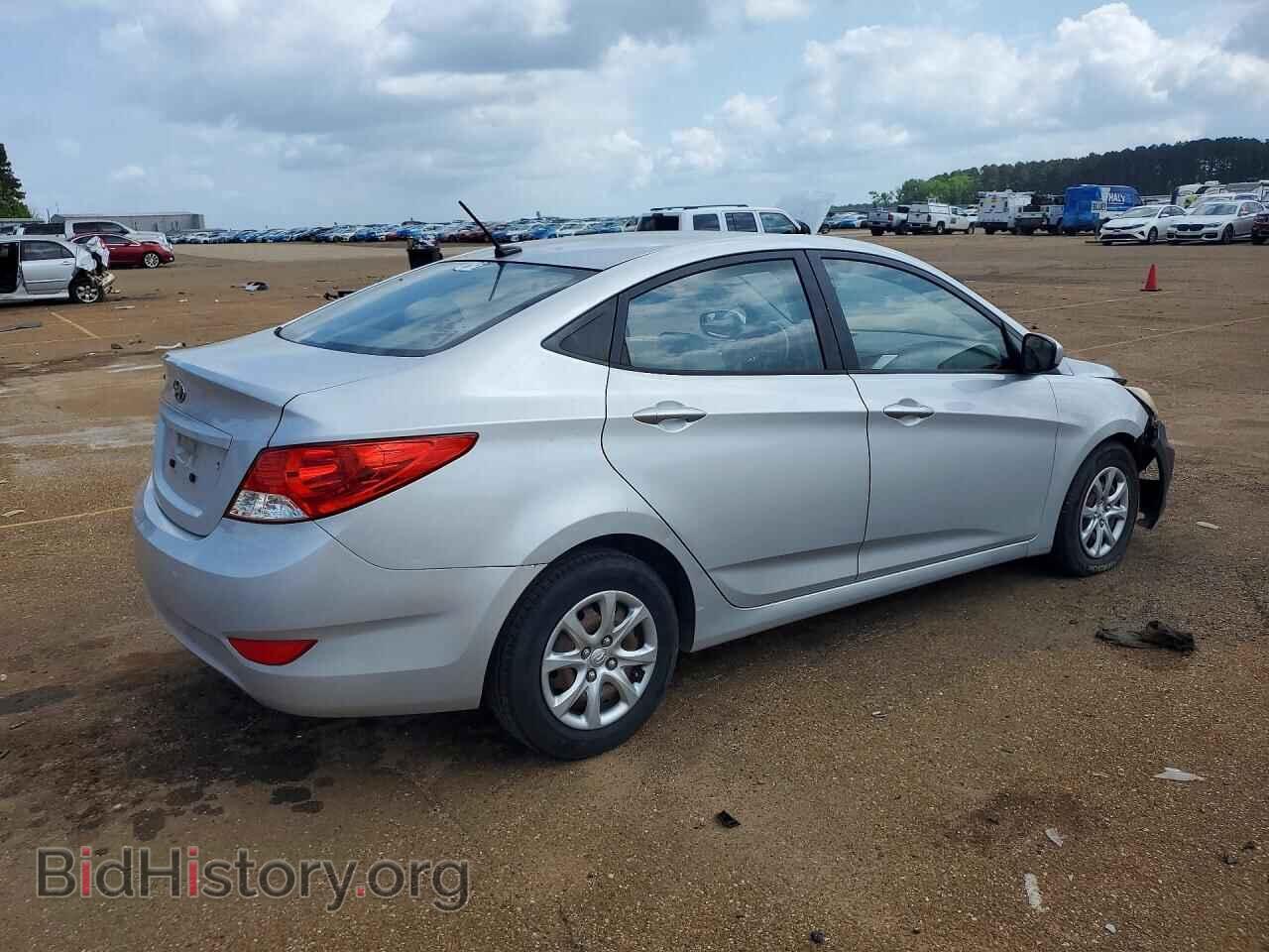 2014 HYUNDAI ACCENT - VIN: KMHCT4AE7EU616487 - Фото 3