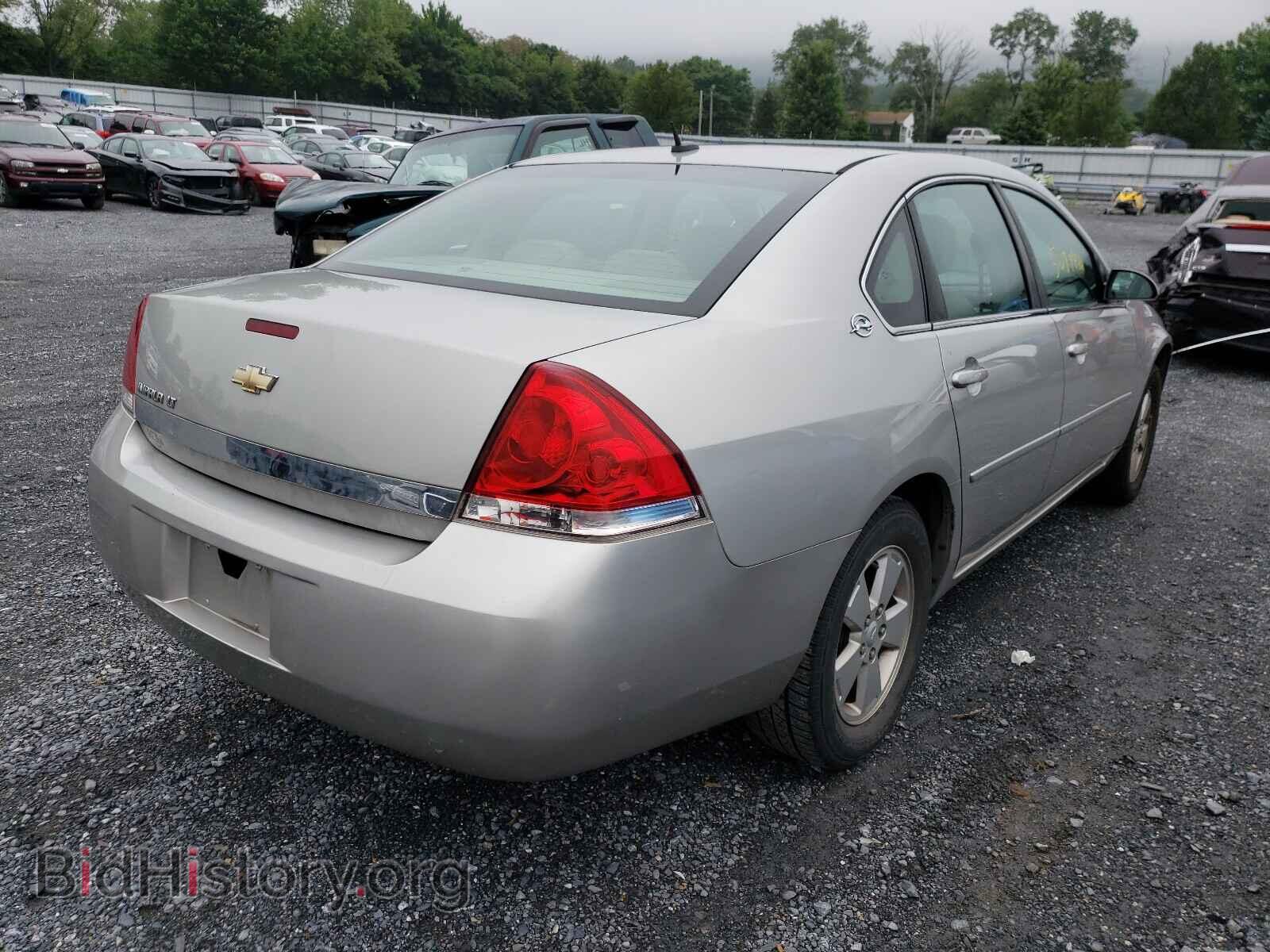 2007 CHEVROLET IMPALA - VIN: 2G1WT58N079321186 - Фото 4
