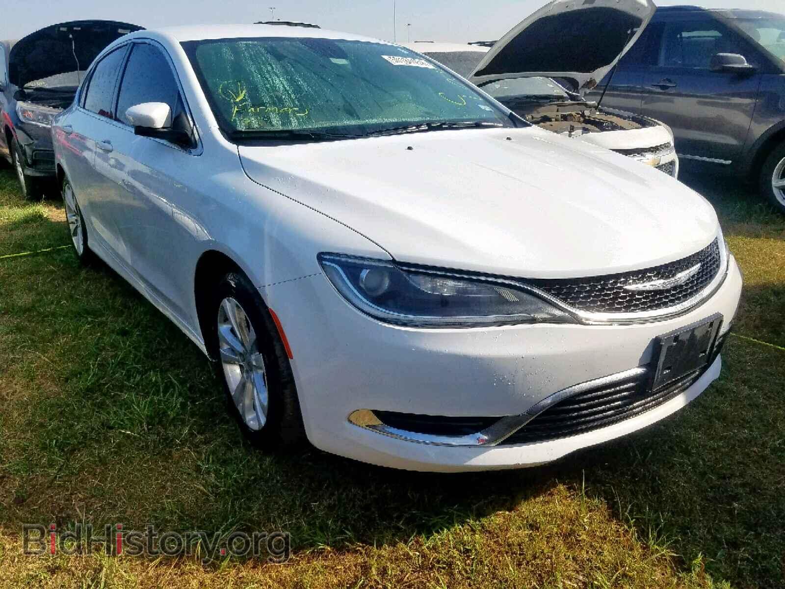 Фотография 1C3CCCABXGN137972 - CHRYSLER 200 2016