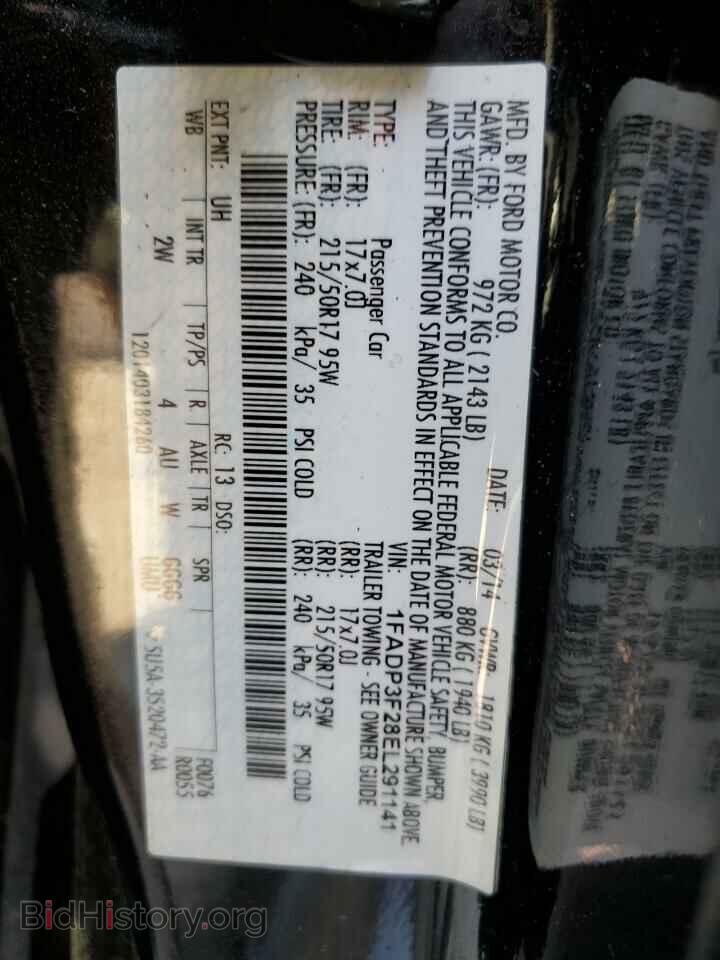 2014 FORD FOCUS - VIN: 1FADP3F28EL291141 - Photo 13