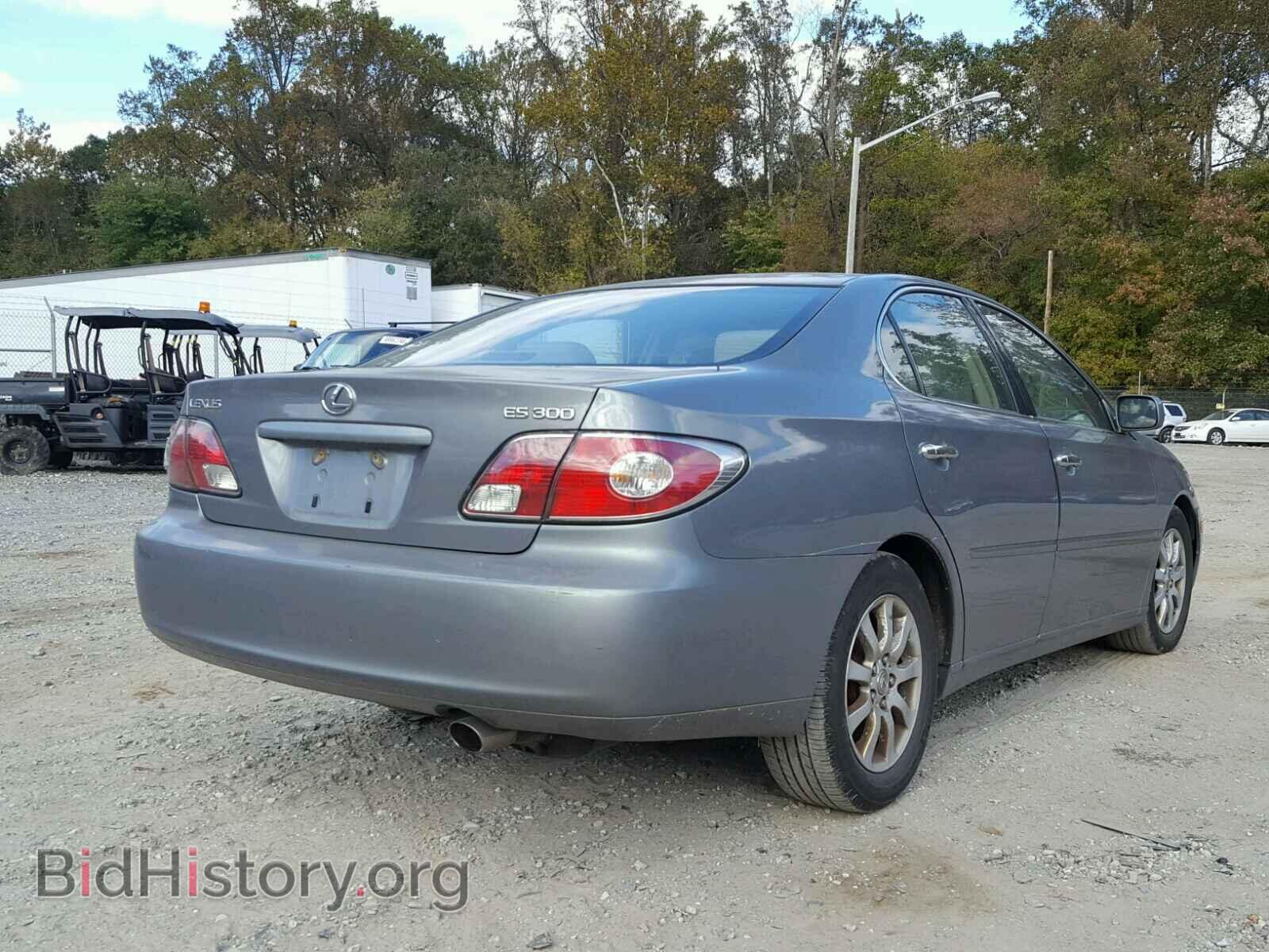 2002 LEXUS ES300 - VIN: JTHBF30G425025011 - Фото 4