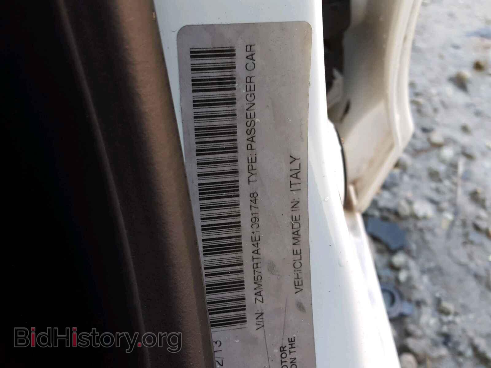 2014 MASERATI ALL MODELS - VIN: ZAM57RTA4E1091748 - Фото 10