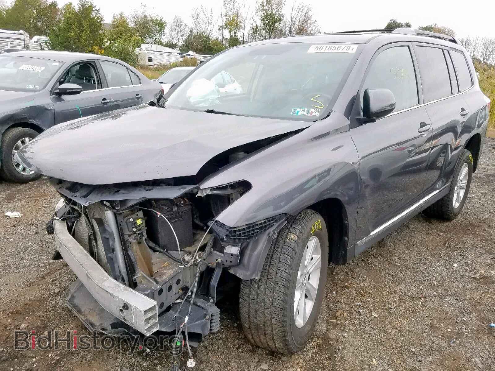 2012 TOYOTA HIGHLANDER - VIN: 5TDBK3EH9CS167008 - Фото 2
