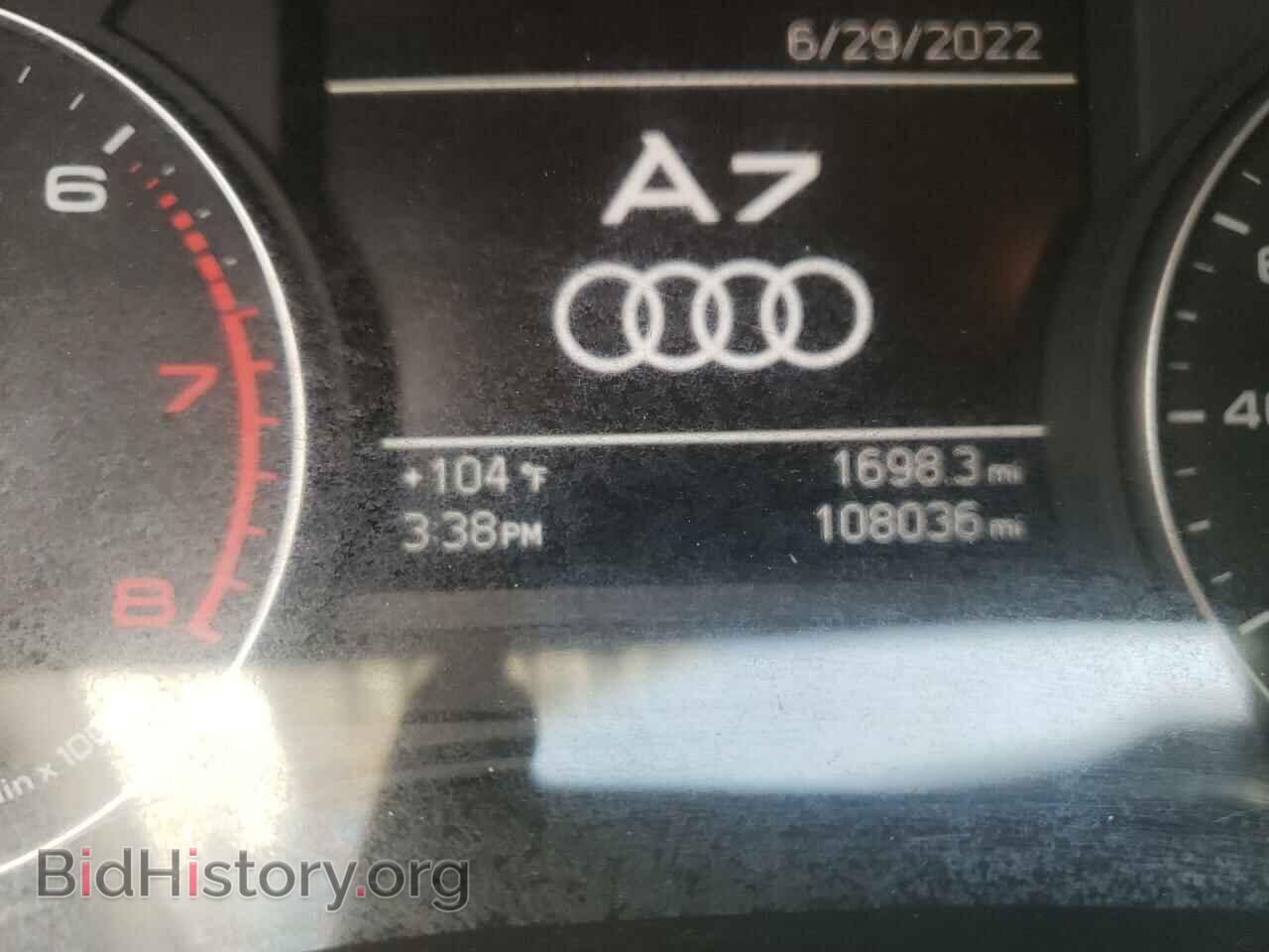 2013 AUDI A7 - VIN: WAUWGAFC8DN024047 - Фото 8