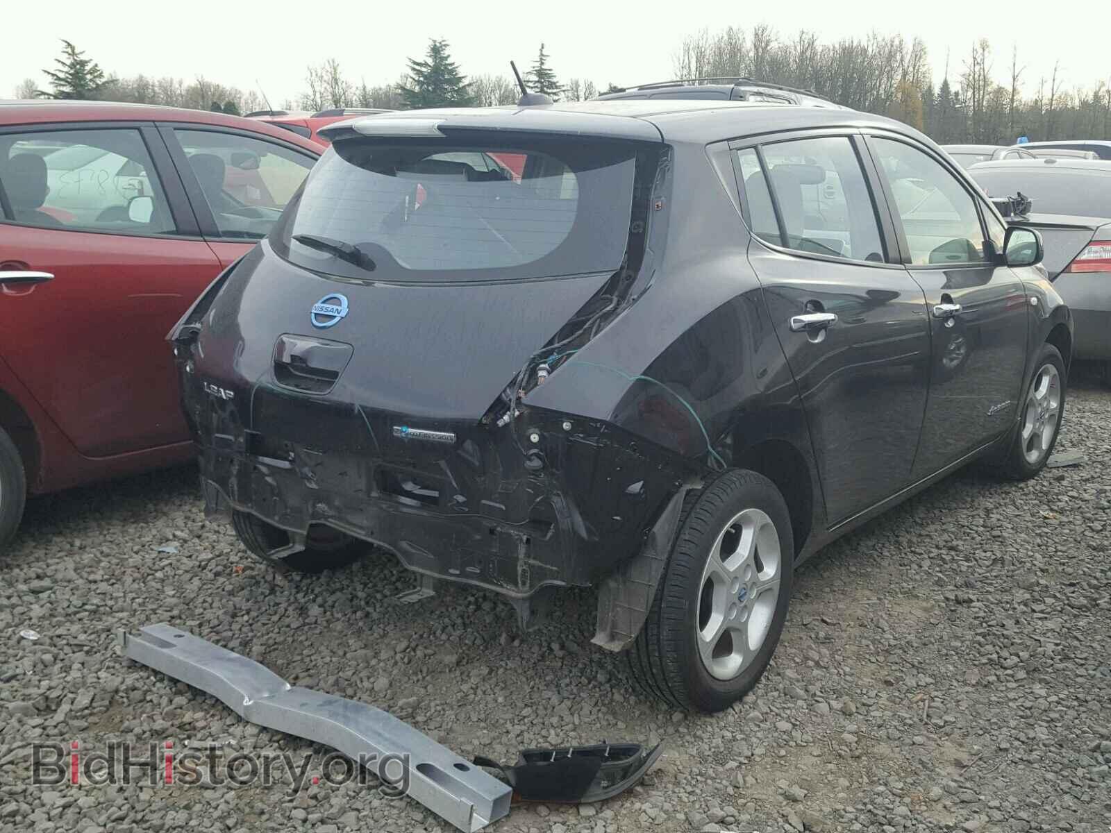 2012 NISSAN LEAF - VIN: JN1AZ0CP5CT026070 - Фото 4
