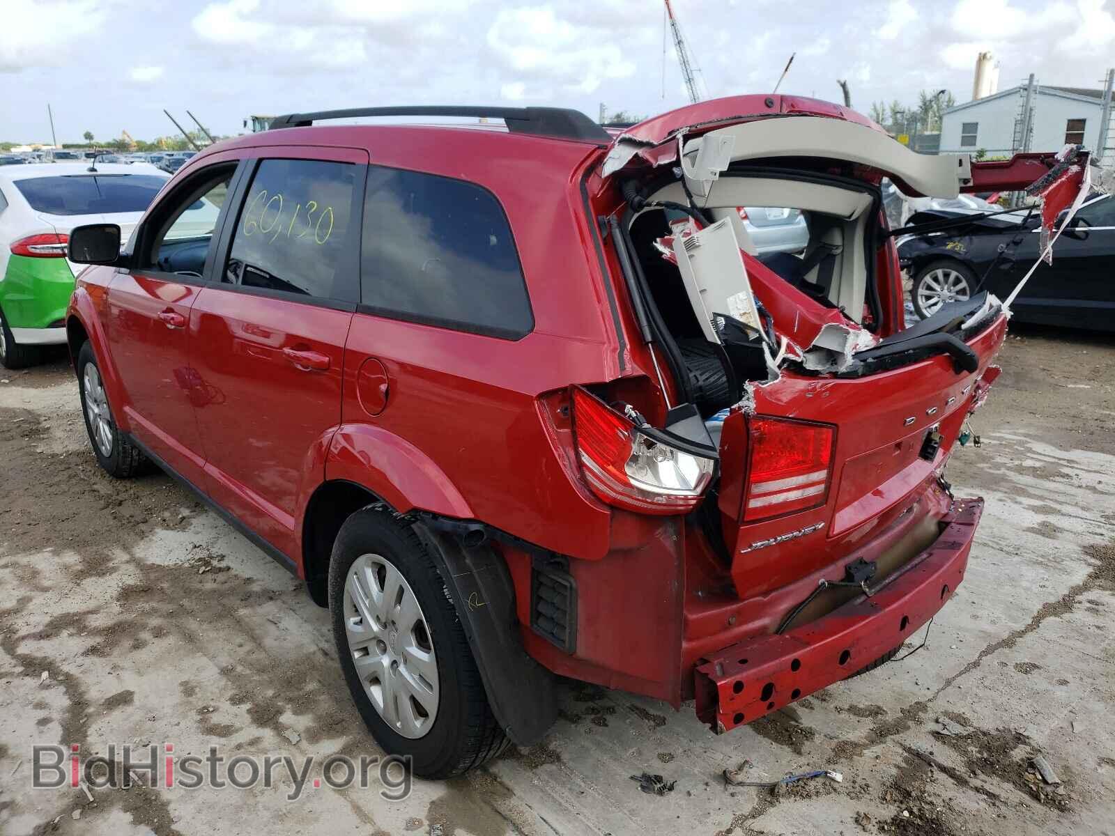 2016 DODGE JOURNEY - VIN: 3C4PDCAB0GT110662 - Фото 3