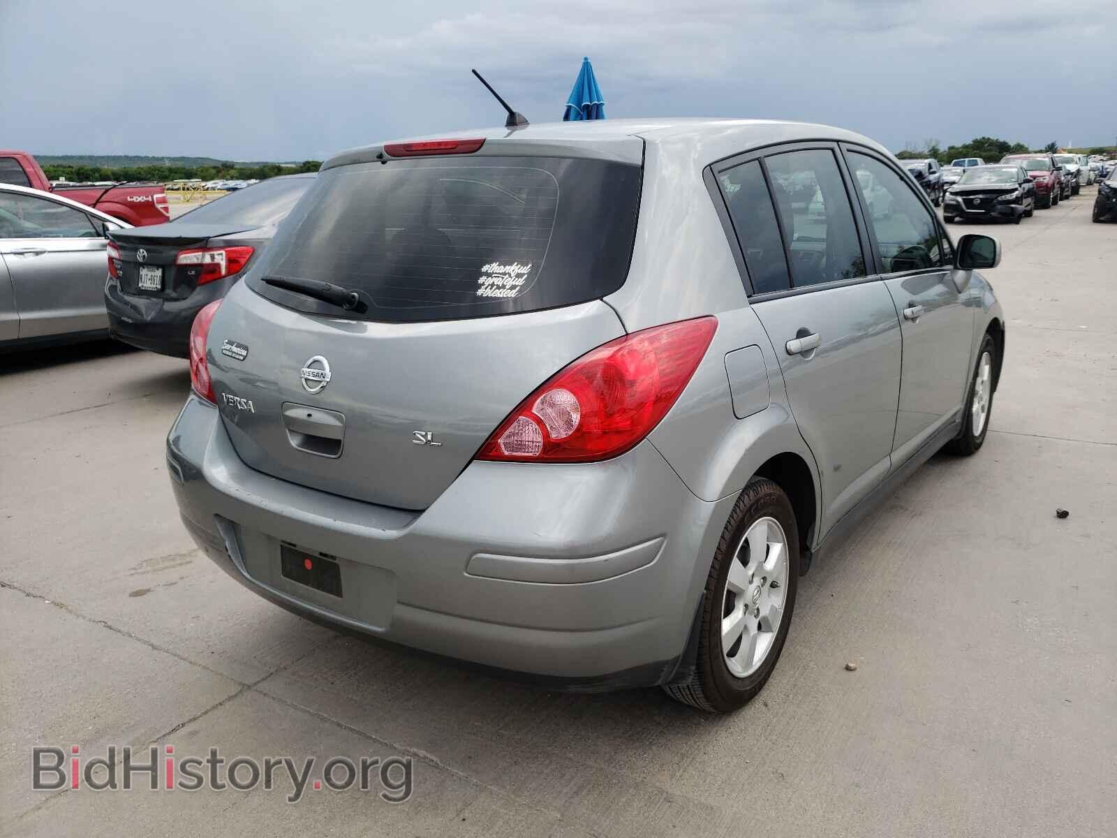 2007 NISSAN VERSA - VIN: 3N1BC13E37L450545 - Фото 4